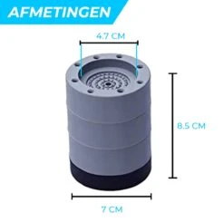 Minismus Wasmachine Trillingsdempers Set Van 4 Stuks - Zwart Vibratie Demper Pads - Antislipmatjes - Trillingsmat 8,5 CM 11 Minismus Wasmachine Trillingsdempers Set Van 4 Stuks - Zwart Vibratie Demper Pads - Antislipmatjes - Trillingsmat 8,5 CM -Leifheit Store 1200x1192 20