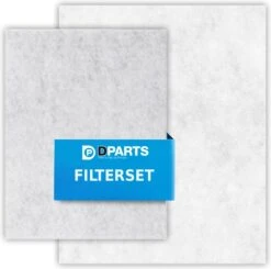 Dparts Universeel Stofzuigerfilter Set - Motorfilter + Uitblaasfilter (microfilter) - Op Maat Te Knippen - 2 Stuks - Filter Set Stofzuiger - Geschikt Voor Miele, Philips, Nilfisk, AEG, Electrolux, Bosch, Siemens, Inventum, Sauber, Bestron, Princess
