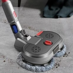 -Nieuw Model- Elektrische Mop Dweil Voor Dyson Steelstofzuiger - Led Licht- Spray Functie- Dweilsysteem Voor V7 / V8 / V10 / V11 Series - Vloerwisser - Vloermop -Leifheit Store 1200x1192 5