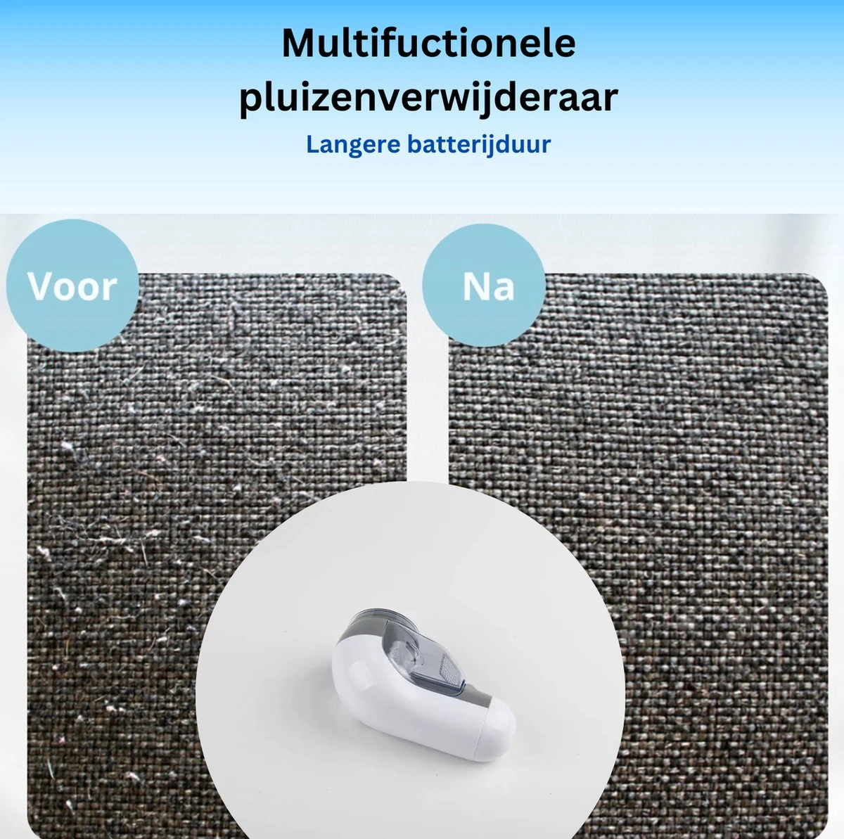 - Elektrische Pluizenverwijderaar - Lint Remover - Pluizendief - Ontpluizer - Pluizentondeuse 5 - Elektrische Pluizenverwijderaar - Lint Remover - Pluizendief - Ontpluizer - Pluizentondeuse - Afbeelding 5