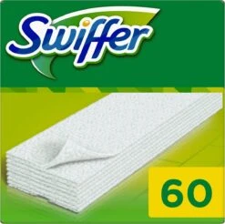 Swiffer Sweeper - 60 Navullingen - Doekjes Voor Vloeren -Leifheit Store 1200x1193