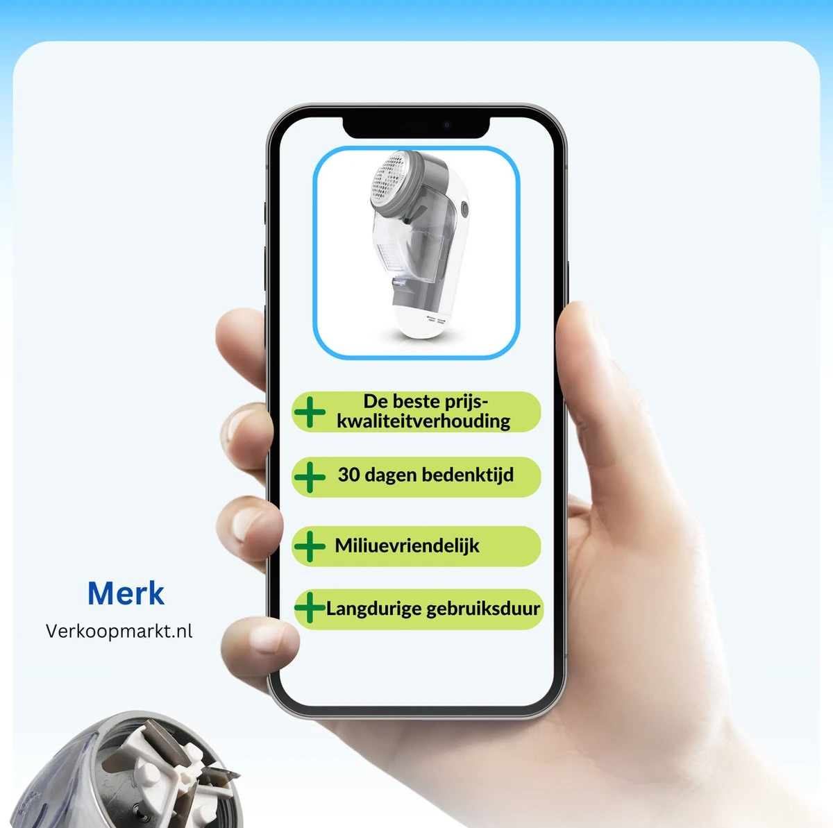 - Elektrische Pluizenverwijderaar - Lint Remover - Pluizendief - Ontpluizer - Pluizentondeuse 8 - Elektrische Pluizenverwijderaar - Lint Remover - Pluizendief - Ontpluizer - Pluizentondeuse - Afbeelding 8