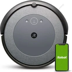 IRobot Roomba I5 Robotstofzuiger Stofzak Zwart, Grijs