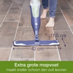 Bona Premium Spray Mop - Alles-in-1 Dweilsysteem - Vloerwisser Inclusief Harde Vloer, Tegel/ Laminaat Reiniger & Microvezel Reinigingspad - Streeploos - Sneldrogend 12 Bona Premium Spray Mop - Alles-in-1 Dweilsysteem - Vloerwisser Inclusief Harde Vloer, Tegel/ Laminaat Reiniger & Microvezel Reinigingspad - Streeploos - Sneldrogend -Leifheit Store 1200x1195 13