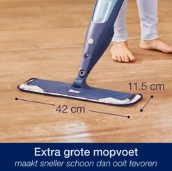 Bona Premium Spray Mop - Alles-in-1 Dweilsysteem - Vloerwisser Inclusief Houten Vloer Reiniger & Microvezel Reinigingspad - Streeploos - Sneldrogend 13 Bona Premium Spray Mop - Alles-in-1 Dweilsysteem - Vloerwisser Inclusief Houten Vloer Reiniger & Microvezel Reinigingspad - Streeploos - Sneldrogend -Leifheit Store 1200x1195 24