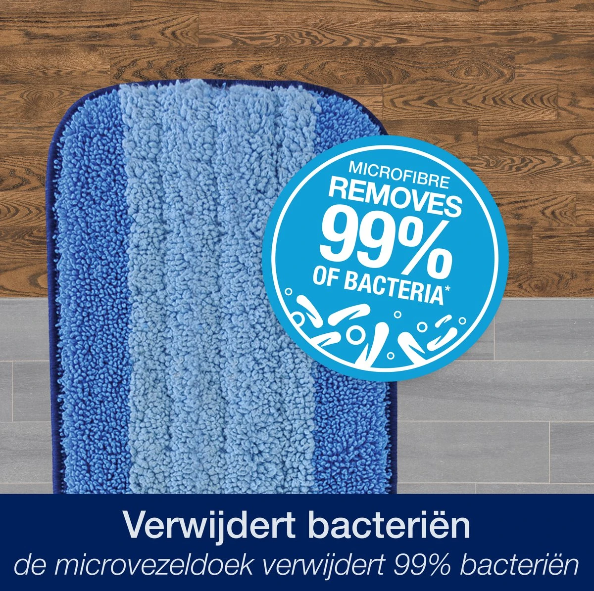 Bona Premium Spray Mop - Alles-in-1 Dweilsysteem - Vloerwisser Inclusief Houten Vloer Reiniger & Microvezel Reinigingspad - Streeploos - Sneldrogend 10 Bona Premium Spray Mop - Alles-in-1 Dweilsysteem - Vloerwisser Inclusief Houten Vloer Reiniger & Microvezel Reinigingspad - Streeploos - Sneldrogend - Afbeelding 10
