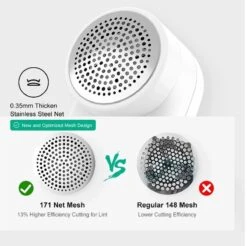 Xiaomi Elektrische Pluizen Verwijderaar Met 2 Snijbladen - Trui Kleding Lint Pill Ontpluizer Fluff Haar Bal Trimmer Remover Huishoudelijke Stoffen Fuzz Scheerapparaat - Pluizenverwijderaar Kleding En Meubels -Leifheit Store 1200x1195 46