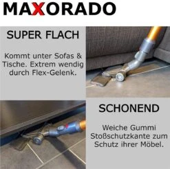 Maxorado Parket Zuigmond Voor Harde Vloeren, Borstel, Stofzuigermond Vloerzuigmond Reserveonderdeel Voor Stofzuiger Compatibel Met Dyson 914617-01 V8 V8 V10 SV10 SV11 V15 V12 SV06 DC41 DC44 DC21 DC22 DC23 DC2 DC24 DC29 -Leifheit Store 1200x1195 52
