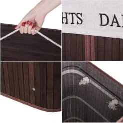 Springos Dubbele Wasmand | 2 Vakken Met Deksel | Opvouwbaar | 100 Liter | Met Uitneembare Waszak | Wasmand | Bruin 12 Springos Dubbele Wasmand | 2 Vakken Met Deksel | Opvouwbaar | 100 Liter | Met Uitneembare Waszak | Wasmand | Bruin -Leifheit Store 1200x1196 11