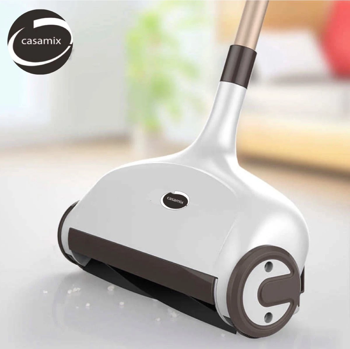 Merkloos Veegmachine- Kruimeldief- Snoerloos Met Steel- Zonder Zak- Dweil - Vloer Stofzuigen En Dweilen 1 Merkloos Veegmachine- Kruimeldief- Snoerloos Met Steel- Zonder Zak- Dweil - Vloer Stofzuigen En Dweilen