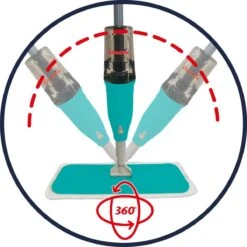 Cleanrite Spraymop Vloerwisser - 360 Graden - Inclusief Microvezeldoek -Leifheit Store 1200x1198 2