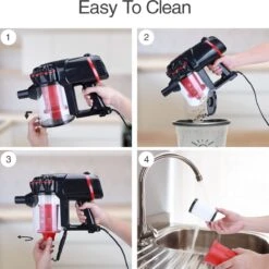 Aigostar Cyclone 33YAT - Steelstofzuiger - 3-in-1 - Met Snoer - 600W - Stofzuiger Zonder Zak - 5 Meter Kabel- Rood/zwart 14 Aigostar Cyclone 33YAT - Steelstofzuiger - 3-in-1 - Met Snoer - 600W - Stofzuiger Zonder Zak - 5 Meter Kabel- Rood/zwart -Leifheit Store 1200x1199 19