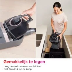 Shark CV100EUT Stofzuiger Zonder Zak - Inclusief Opzetstukken En Tool Voor Huisdierharen - 1,6 Liter -Leifheit Store 1200x1199 21