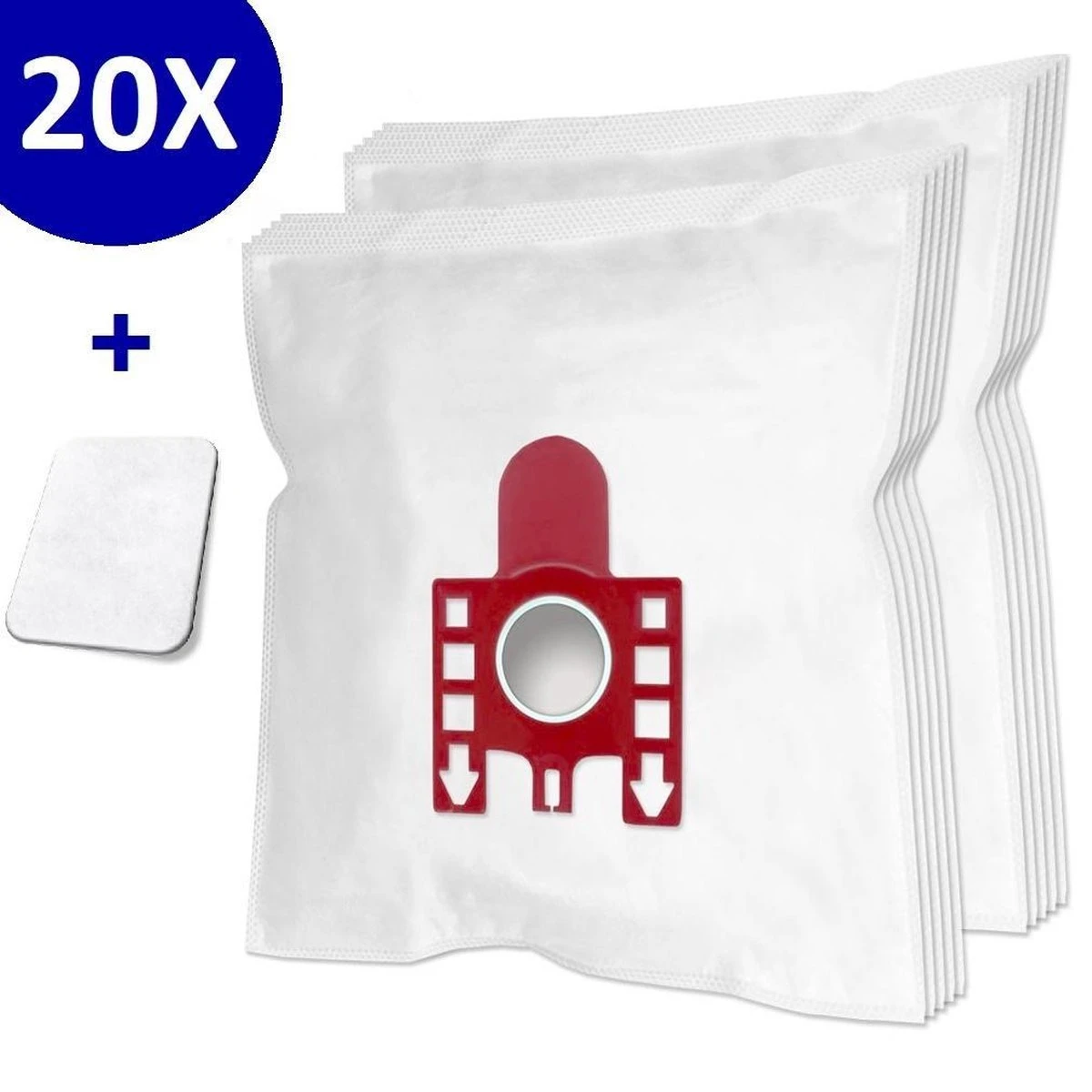 Stofzuigerzakken Geschikt Voor Miele FJM Compact C1 / C2 Complete C1 - Van Zedar®- 20 Stuks 2 Stofzuigerzakken Geschikt Voor Miele FJM Compact C1 / C2 Complete C1 - Van Zedar®- 20 Stuks - Afbeelding 2