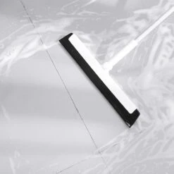 Amenzo® Vloertrekker Met Steel - Vloerwisser - 35 Cm + 120 Cm Steel - Uitschuifbare Aluminium Steel - Badkamer – Trekker - Vloerwisser Wit – Watertrekker -Leifheit Store 1200x1200 104