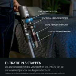 AEG AP81UB25SH - Ultimate 8000 - Steelstofzuiger - Stofzuiger Draadloos - Stofzuigers - Zakloos -Leifheit Store 1200x1200 1095