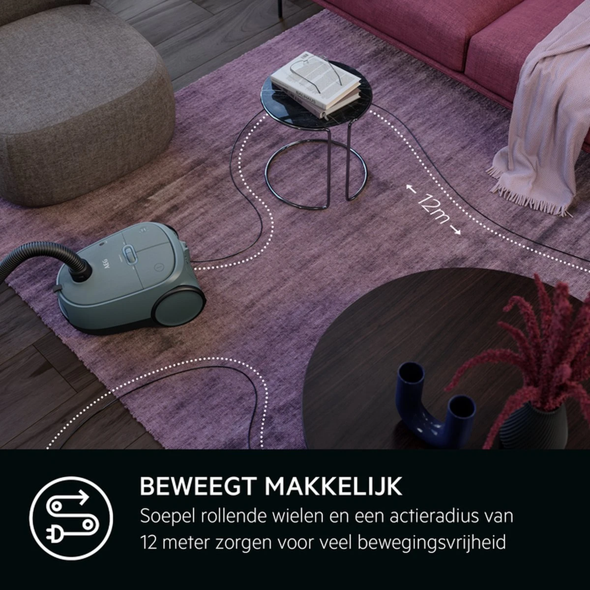 AEG AB61C1OG - Clean 6000 - Stofzuiger Met Zak - Stofzuigers Met Stofzak - Hepa 13 6 AEG AB61C1OG - Clean 6000 - Stofzuiger Met Zak - Stofzuigers Met Stofzak - Hepa 13 - Afbeelding 6