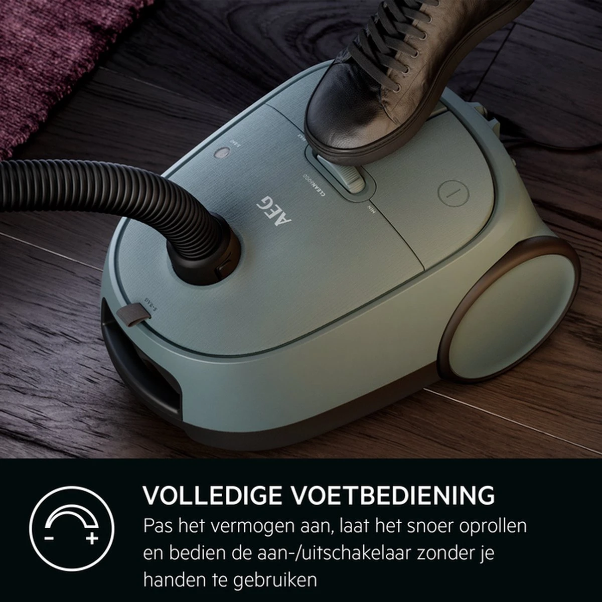 AEG AB61C1OG - Clean 6000 - Stofzuiger Met Zak - Stofzuigers Met Stofzak - Hepa 13 10 AEG AB61C1OG - Clean 6000 - Stofzuiger Met Zak - Stofzuigers Met Stofzak - Hepa 13 - Afbeelding 10