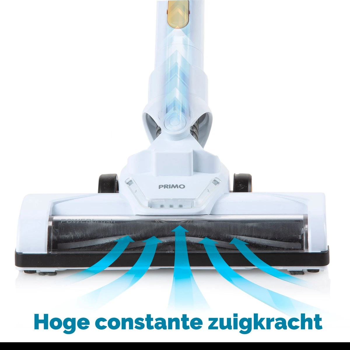 PRIMO PR500SV Stofzuiger Zonder Zak - 3-in-1 Steelstofzuiger Draadloos - Kruimelzuiger - HEPA Filter - Wit/Peach 2 PRIMO PR500SV Stofzuiger Zonder Zak - 3-in-1 Steelstofzuiger Draadloos - Kruimelzuiger - HEPA Filter - Wit/Peach - Afbeelding 2