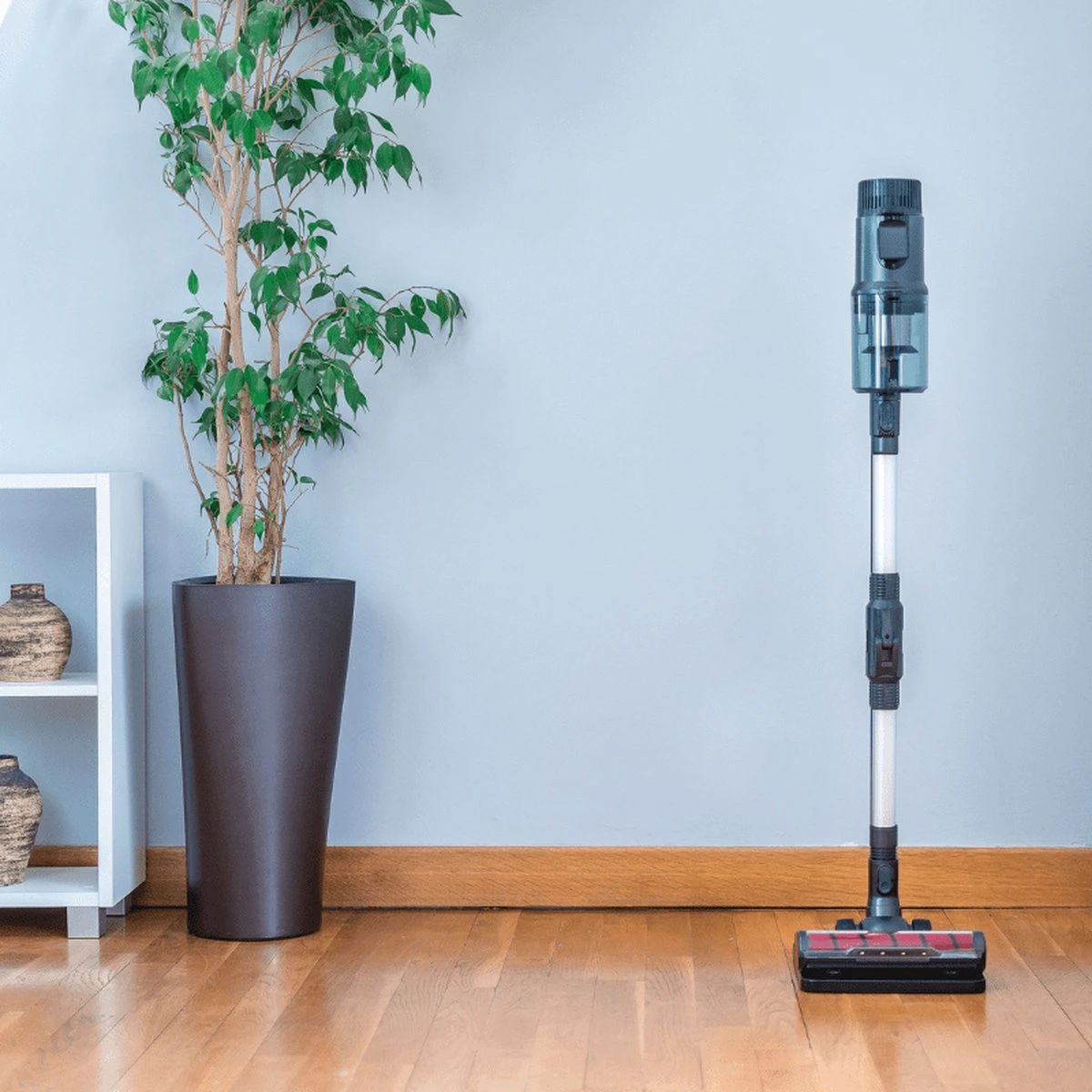 Eziclean Cycloboost R880 Animal - Steelstofzuiger - Draadloos - Ergonomisch - Flex Stand - Zeer Krachtig - 80 Min. Krachtige Zuigkracht 7 Eziclean Cycloboost R880 Animal - Steelstofzuiger - Draadloos - Ergonomisch - Flex Stand - Zeer Krachtig - 80 Min. Krachtige Zuigkracht - Afbeelding 7