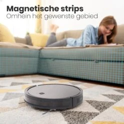 Auronic Robotstofzuiger - WiFi En App - 1400Pa - Automatisch Laadstation - Dubbel Filtersysteem - Zwart -Leifheit Store 1200x1200 1207