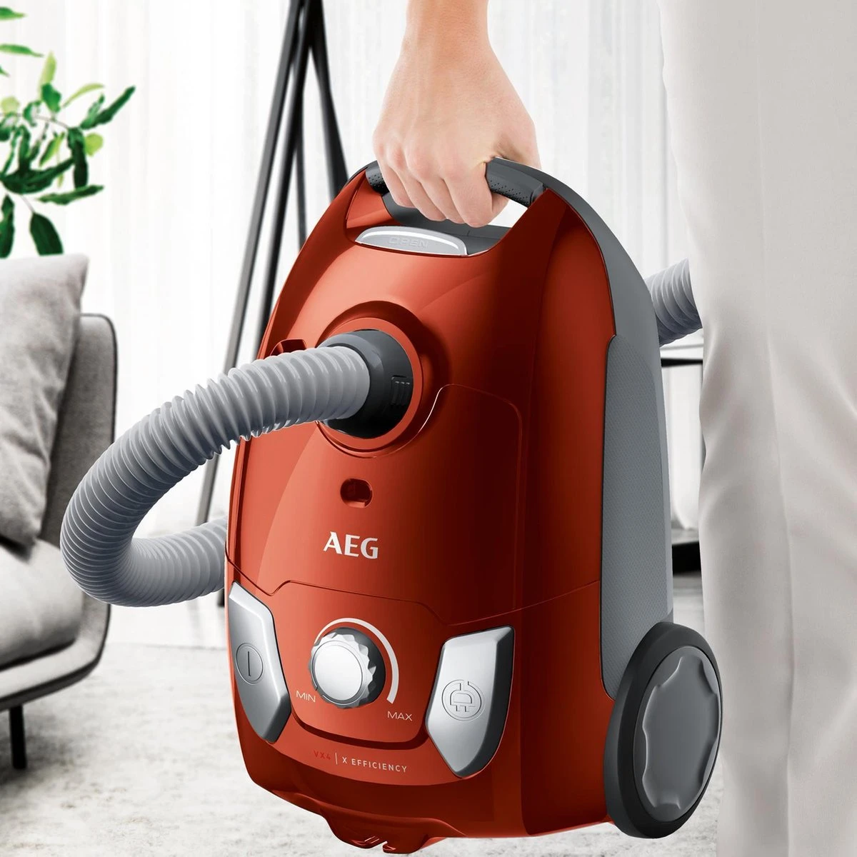 AEG VX4-1-OR - Stofzuiger Met Zak - Stofzuigers Met Stofzak - Hepa 13 6 AEG VX4-1-OR - Stofzuiger Met Zak - Stofzuigers Met Stofzak - Hepa 13 - Afbeelding 6