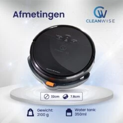 CleanWise - D2 Deluxe - Robotstofzuiger Met Dweilfunctie - Dweilrobot - Robot Stofzuiger - Stofzuiger Robot - Robotstofzuiger Met Laadstation -Leifheit Store 1200x1200 1280
