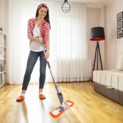Clever Clean, Prime Spray Mop - Vloerwisser Met Spray Functie – Oranje/Grijs – Dweilsysteem Voor Alle Vloeren Met Microvezel Dweil 5 Clever Clean, Prime Spray Mop - Vloerwisser Met Spray Functie – Oranje/Grijs – Dweilsysteem Voor Alle Vloeren Met Microvezel Dweil -Leifheit Store 1200x1200 132