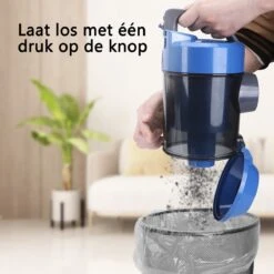 Aigostar Tidy 33YAM - Stofzuiger Zonder Zak - Blauw -Leifheit Store 1200x1200 1346