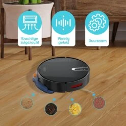 Looki 3-in-1 Robotstofzuiger Met Dweilfunctie - Automatisch - Met Laadstation - Draadloze Robot Stofzuiger - 45DB - Zwart 23 Looki 3-in-1 Robotstofzuiger Met Dweilfunctie - Automatisch - Met Laadstation - Draadloze Robot Stofzuiger - 45DB - Zwart -Leifheit Store 1200x1200 1366