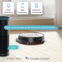 CleanDays Robotstofzuiger Met Dweilfunctie - Met Laadstation - Dweilrobot - Robot Stofzuiger - Robotstofzuigers - Incl. Nederlandse Instructievideo -Leifheit Store 1200x1200 1386