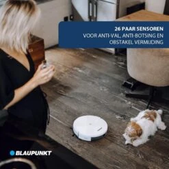 Blaupunkt Bluebot XVAC – Robotstofzuiger Met Laadstation - Met Optie Tot Dweilfunctie – Slimme Gyro Navigatie 20 Blaupunkt Bluebot XVAC – Robotstofzuiger Met Laadstation - Met Optie Tot Dweilfunctie – Slimme Gyro Navigatie -Leifheit Store 1200x1200 1443