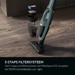 AEG QX6-1-40OG - Steelstofzuiger - Stofzuiger Draadloos - Stofzuigers - Zakloos 14 AEG QX6-1-40OG - Steelstofzuiger - Stofzuiger Draadloos - Stofzuigers - Zakloos -Leifheit Store 1200x1200 1462