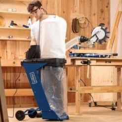 Scheppach Spaanafzuiging Afzuiginstallatie DC500 - 550W | 230V | 900 Pa | 1150 M3/u | 75L -Leifheit Store 1200x1200 1471