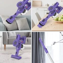 Motionflow Steelstofzuiger Draadloos Zonder Zak - 6 Delige Set - 200 Watt - Uitwasbaar Filter - Ophangsysteem -Leifheit Store 1200x1200 1480