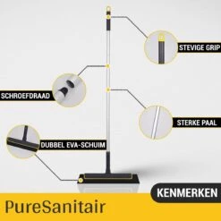 PureSanitair Vloertrekker – Vloerwisser - Raamwisser – Vloertrekker Met Steel – Raamtrekker – Ramenwisser -Leifheit Store 1200x1200 149