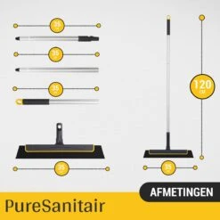 PureSanitair Vloertrekker – Vloerwisser - Raamwisser – Vloertrekker Met Steel – Raamtrekker – Ramenwisser -Leifheit Store 1200x1200 153