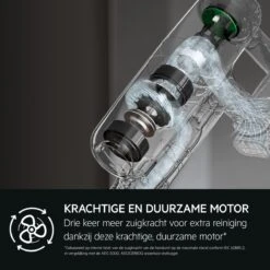 AEG AP71UB14GG Ultimate 7000 - Steelstofzuiger - Stofzuiger Draadloos - Zakloos - Dierenhaar -Leifheit Store 1200x1200 1558