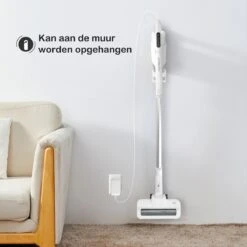 Aigostar Rocket 33YAS - Steelstofzuiger Draadloos - Handstofzuiger- Kruimelzuiger - Wit -Leifheit Store 1200x1200 1589