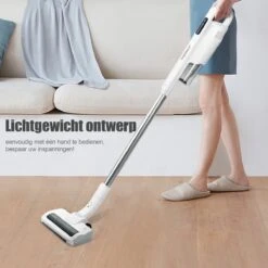 Aigostar Rocket 33YAS - Steelstofzuiger Draadloos - Handstofzuiger- Kruimelzuiger - Wit -Leifheit Store 1200x1200 1590