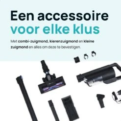 MOA - Steelstofzuiger - 2-in-1 - Kruimelzuiger - Draadloos - 120 Watt - Zonder Zak - VC72 -Leifheit Store 1200x1200 1591