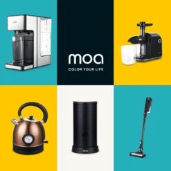 MOA - Steelstofzuiger - 2-in-1 - Kruimelzuiger - Draadloos - 120 Watt - Zonder Zak - VC72 -Leifheit Store 1200x1200 1596