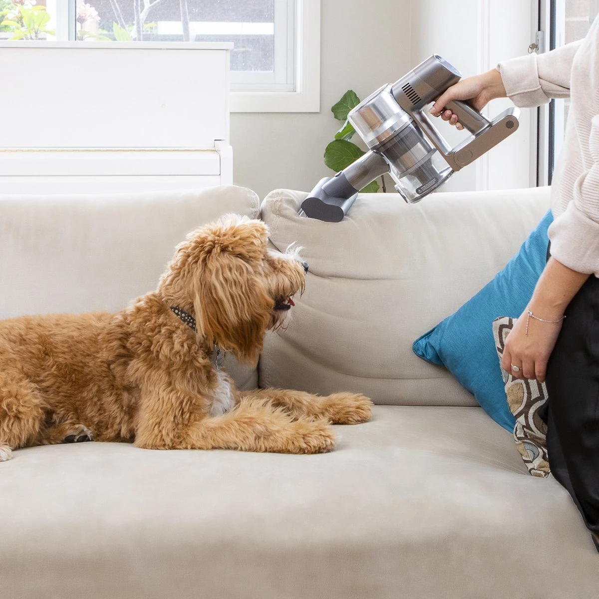 Dreame T20 - Steelstofzuiger - Draadloze Stofzuiger 6 Dreame T20 - Steelstofzuiger - Draadloze Stofzuiger - Afbeelding 6