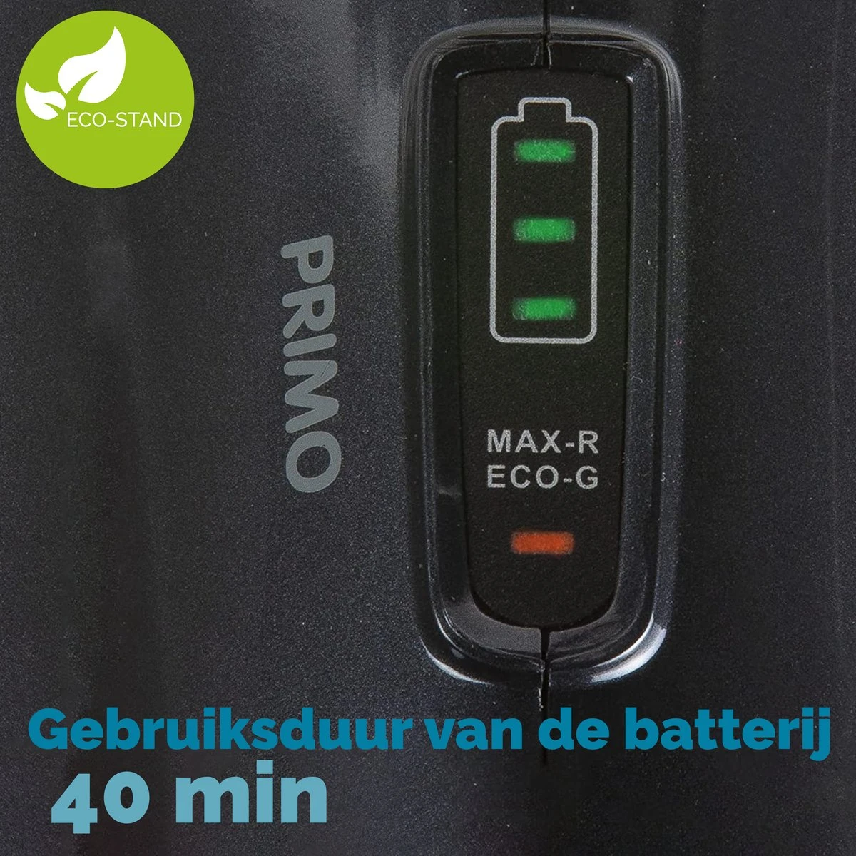 PRIMO PR501SV Stofzuiger Zonder Zak - 3-in-1 Steelstofzuiger Draadloos - Kruimelzuiger - HEPA Filter - Grijs/Blauw 5 PRIMO PR501SV Stofzuiger Zonder Zak - 3-in-1 Steelstofzuiger Draadloos - Kruimelzuiger - HEPA Filter - Grijs/Blauw - Afbeelding 5