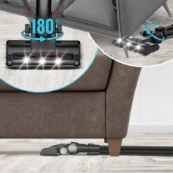 Sanbo Draadloze Steelstofzuiger Air Pro Max 9000 Series - Zwart / Blauw - Incl. Ophangsysteem - Zakloos - Draadloos - 4 In 1 - Turbostand -Leifheit Store 1200x1200 1684