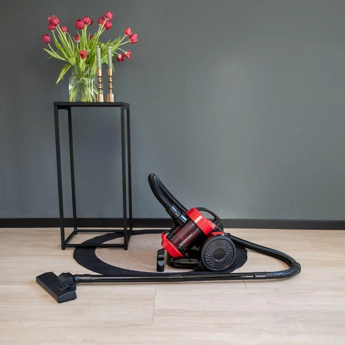 Herenthal Stofzuiger Met Cycloonfiltratiesysteem - 2 Liter 13 Herenthal Stofzuiger Met Cycloonfiltratiesysteem - 2 Liter - Afbeelding 13