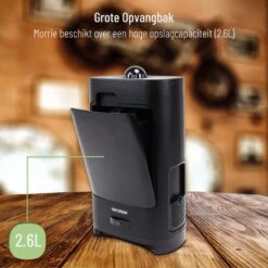 MORRIE - Haarstofzuiger - 2,6L Inhoud - Afvalbak - Stofzuiger - Kapper - Kapsalon - Hairbuster -Leifheit Store 1200x1200 1739