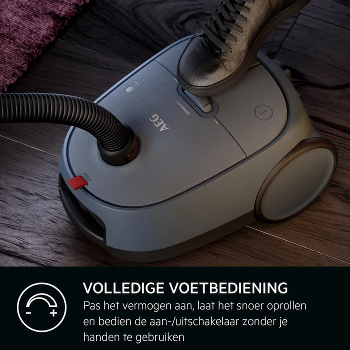 AEG AB61A4DB - Animal 6000 - Stofzuiger Met Zak - Stofzuigers - Parketborstel - Dierenhaar - Hepa 13 10 AEG AB61A4DB - Animal 6000 - Stofzuiger Met Zak - Stofzuigers - Parketborstel - Dierenhaar - Hepa 13 - Afbeelding 10