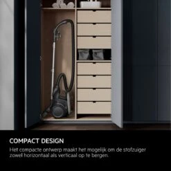 AEG AL61A4UG - Animal 6000 - Stofzuiger Zonder Zak - Zakloos - Parketborstel - Dierenhaar - Hepa 13 -Leifheit Store 1200x1200 1830