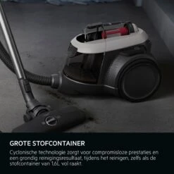 AEG AL61A4UG - Animal 6000 - Stofzuiger Zonder Zak - Zakloos - Parketborstel - Dierenhaar - Hepa 13 -Leifheit Store 1200x1200 1832